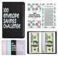 ⏰Letzte 4 Stunden 70 % Rabatt🎁100 Umschlag-Spar-Challenge-Buch✉️💸