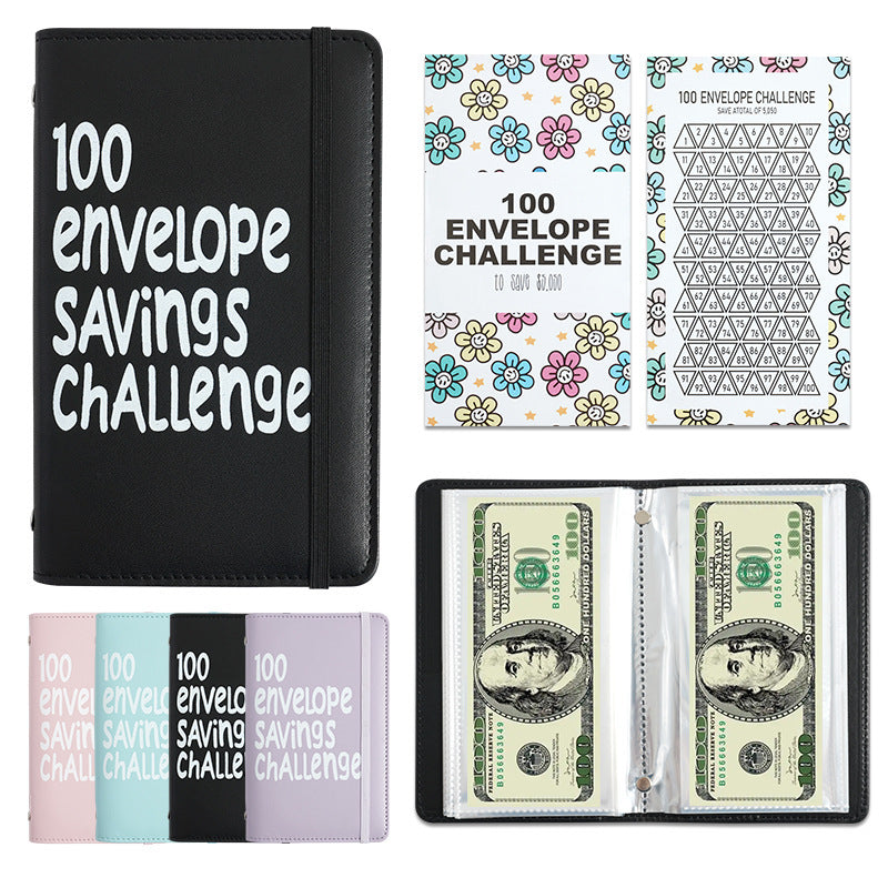 ⏰Letzte 4 Stunden 70 % Rabatt🎁100 Umschlag-Spar-Challenge-Buch✉️💸