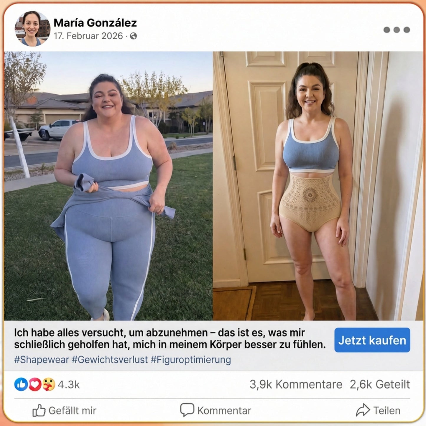 🥳 👙 Hochtaillierte formende Shorts – 360° Stützung, Bauchkontrolle & Po-Lift – nahtlos, atmungsaktiv (78% Nylon) – für Damen M-XL