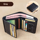 ⚠️ LIMITED-TIME 50% RABATT! 👔 RFID-Schutz Herren Brieftasche – 100% Echtes Rindsleder, Großes Fassungsvermögen 💼