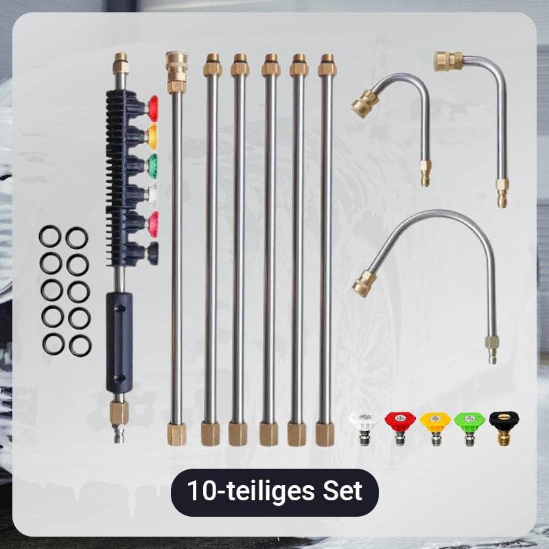 💎 50% RABATT! 💥 Profi Hochdruckreiniger-Stab-Set (4000 PSI) – Extrem Robust, Verstellbare Düse & Tiefenreinigung