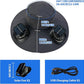 🧢 Solarenergie-Hut mit Ventilator – abnehmbarer, wiederaufladbarer Lüfter, großer Schirm, ideal für Wandern, Angeln & Outdoor ☀️