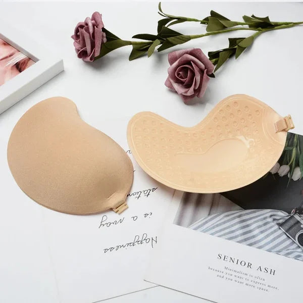 ⏰ Nur noch heute 50% Rabatt! ✨ Selbstklebender trägerloser Push-Up BH, unsichtbar & wiederverwendbar, sanfter Lift für tiefe Ausschnitte, Neckholder und trägerlose Kleider in 2 Farben ✨