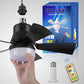 ⏳ LETZTER TAG – 50% RABATT! 🔥 💡 40W LED-Deckenventilator mit Licht & Fernbedienung – Ultra-leise (52 cm) 🎯 🔌 E27-Fassung + GRATIS B22-Adapter 😴 Perfekt für Schlafzimmer, 👩‍🍳 Küche & 🛠️ Garage