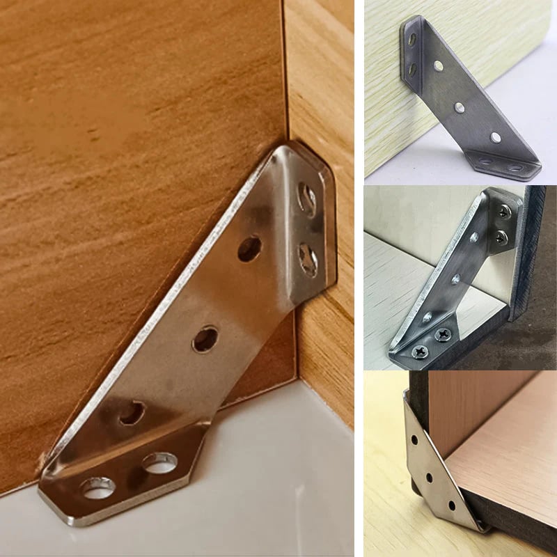 🔧 50% RABATT! 🔩 Dreieckige Edelstahlhalterung – Robust & stabil ✨