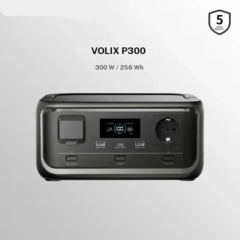 🔋 60% RABATT! ⚡ Tragbare Powerstation 256Wh LiFePO4 – 300W (Max 600W), <20ms USV – 100W USB-C, 3000 Zyklen – ideal für Camping, Reisen oder Notfälle 🏕️🔌✨