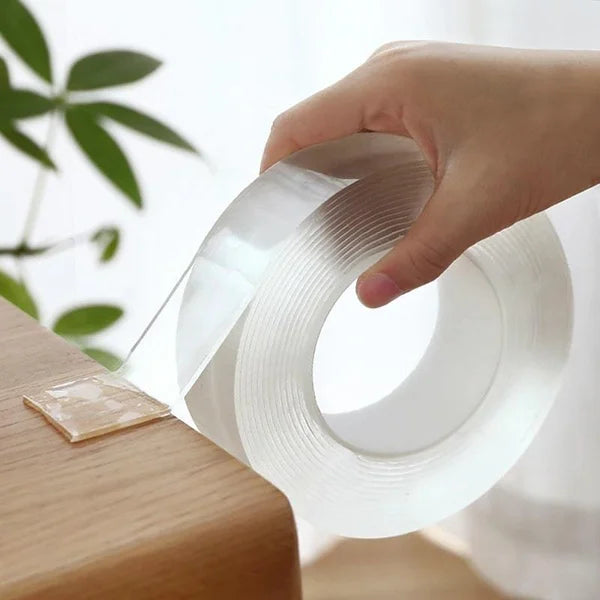 📦 2 KAUFEN, 1 GRATIS! 🔧 Nano-Klebeband – Hinterlässt keine Spuren, wiederverwendbar und transparent – perfekt für alle Oberflächen