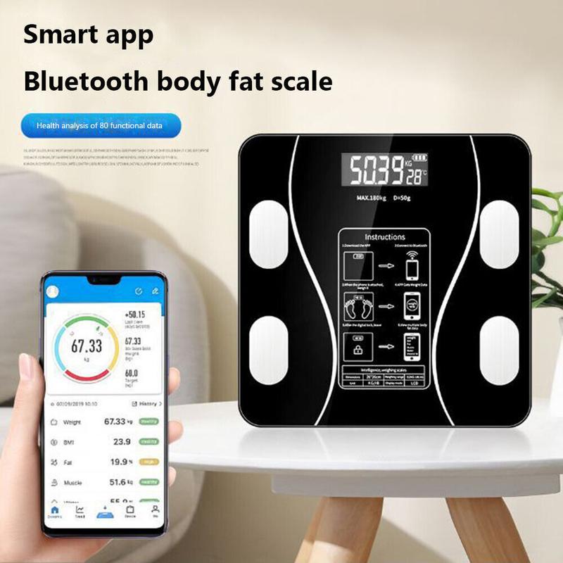 ⚖️✨ 50% RABATT! Intelligente Körperfettwaage – Über 50.000 Stück verkauft! Präzise Analyse, App-Sync & 13 Gesundheitsdaten 📱