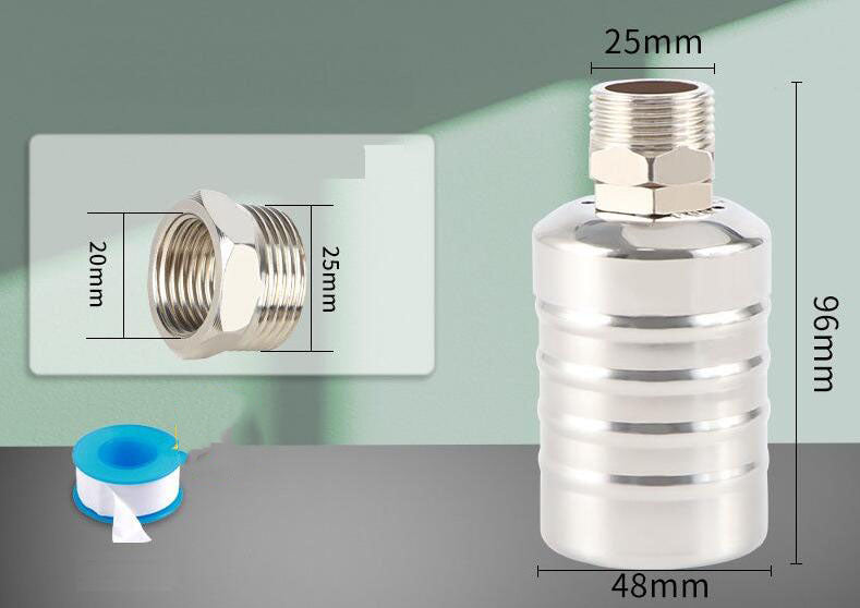 🚰 KAUFE 2, ERHALTE 1 GRATIS! 💧 Vollautomatisches Schwimmerventil – 304-Edelstahl, korrosionsbeständig & präzise – Ideal für Wassertanks & Behälter ✨