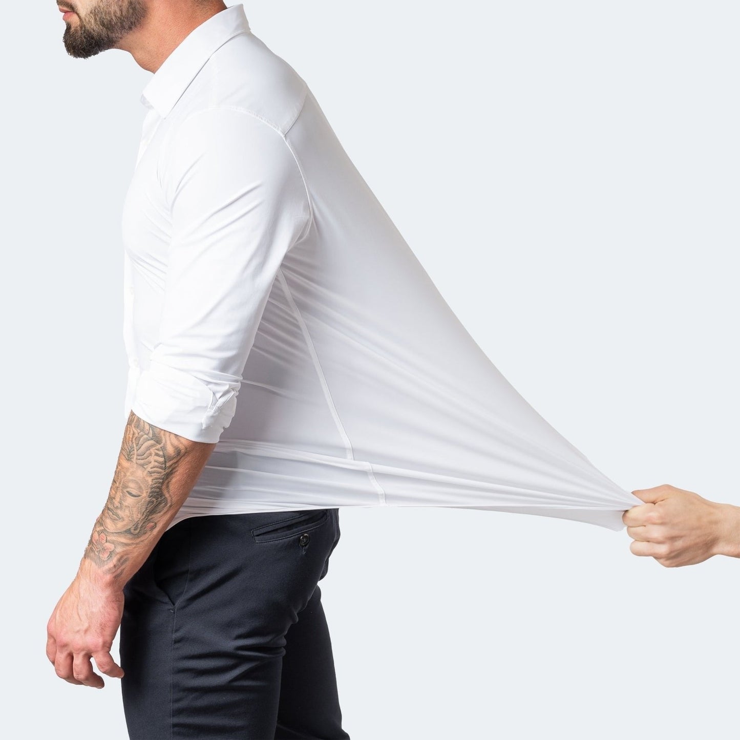 ⏰HERVORRAGENDER ABVERKAUF 50 % RABATT🔥BÜGELFREIES STRETCH-HEMD MIT KNITTERSCHUTZ💕
