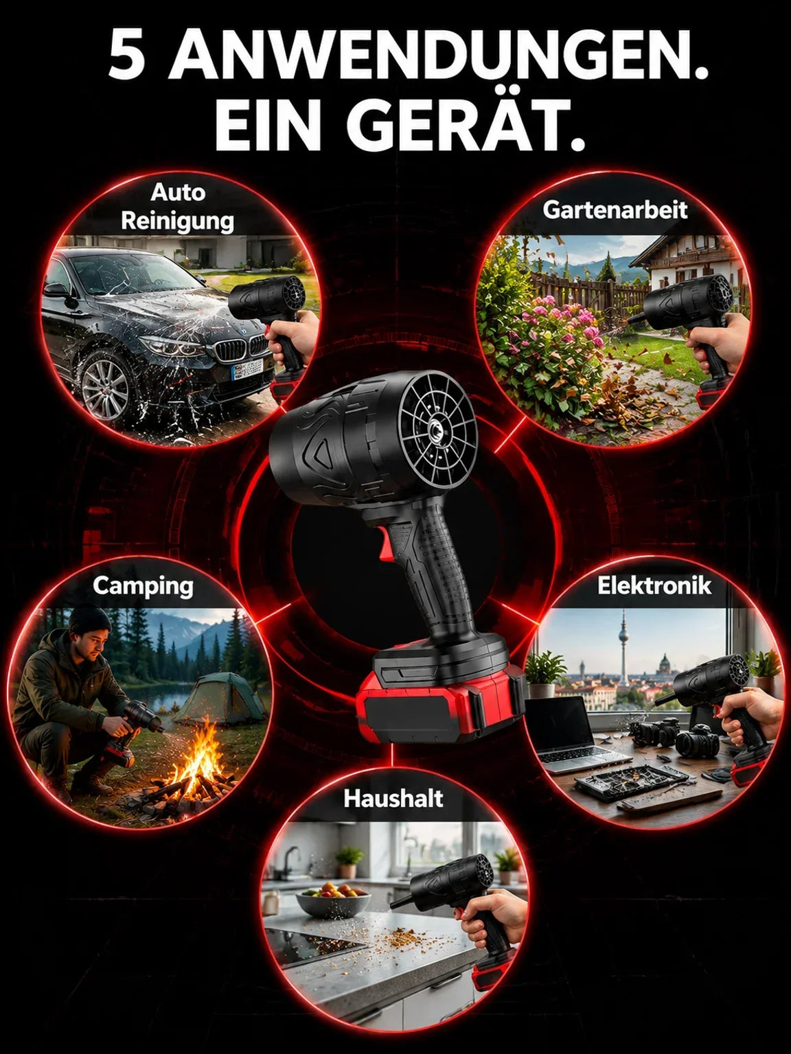 🔥50 % Rabatt🔥 Hochleistungs-Turbolüfter