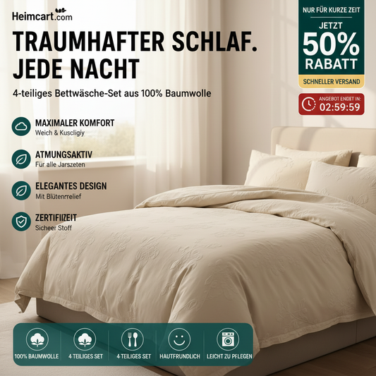 Bettwäsche-Set Promo - 1:1 Aspect Ratio