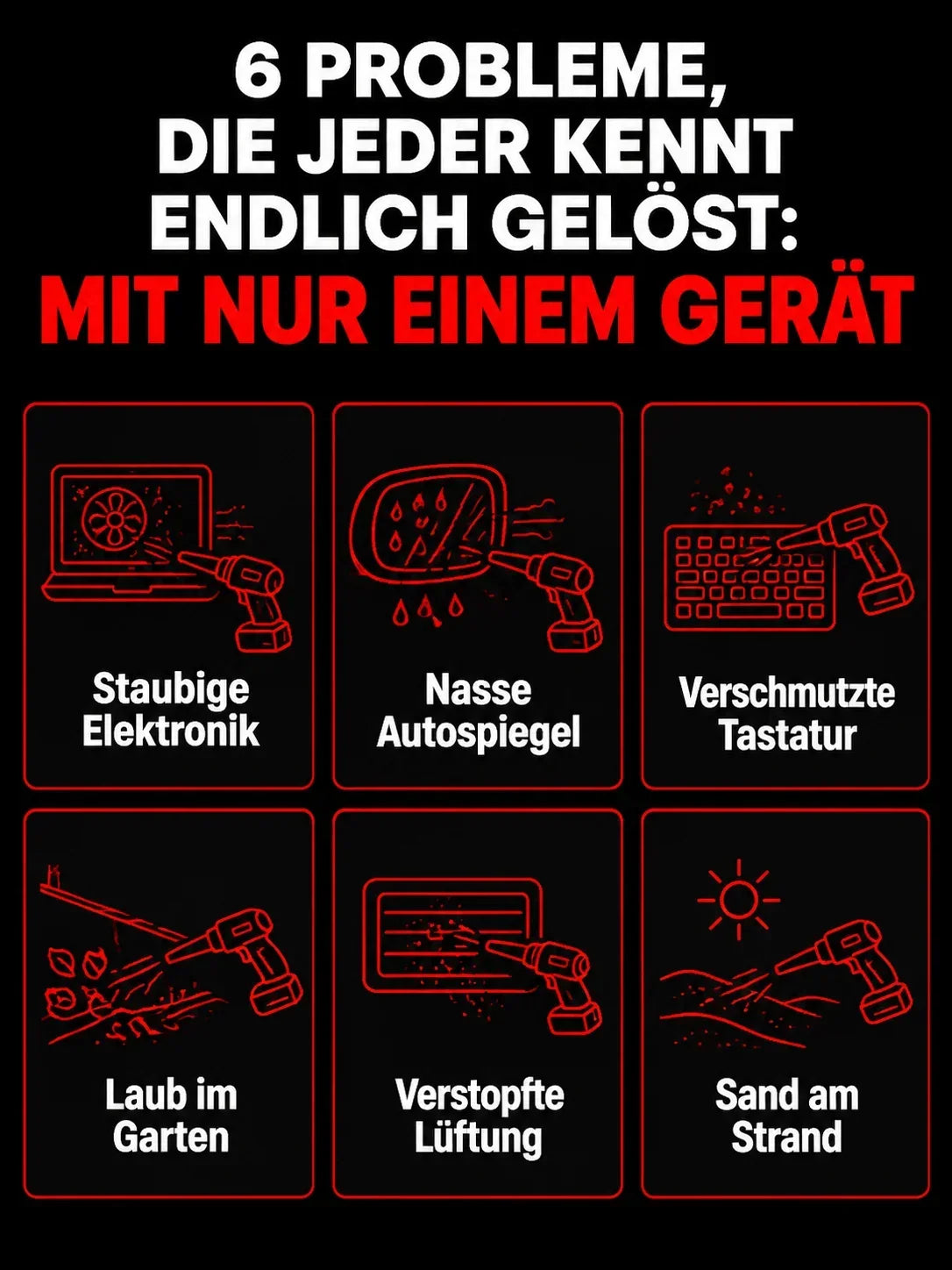 🔥50 % Rabatt🔥 Hochleistungs-Turbolüfter