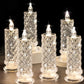 🔥Letzter Tag 50% Rabatt🎁Set mit 1 LED-Kristallkerzenleuchtern