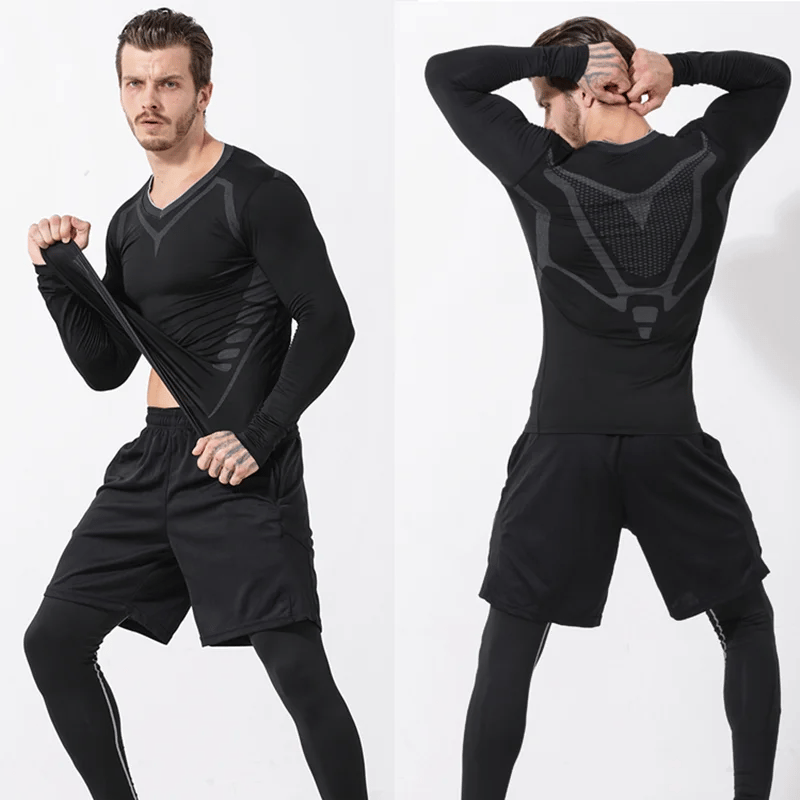 👕50 % RABATT!💪 Ion Shape Langarmshirt – Slim Fit, Ionic-Technologie, stärkt das Selbstbewusstsein