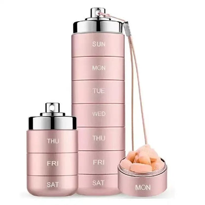 🔥Reise-Pillenbox aus Metall