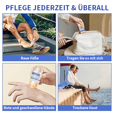 🔥LETZTER TAG 50 % RABATT & Feuchtigkeitsspendende und rissfreie Fußcreme