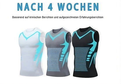 👚 50% RABATT! 🔥 Ionic Shaping ärmelloses Shirt – 2026 Neue Version – Figurformend, atmungsaktiv & perfekt für unter jedem Outfit ✨