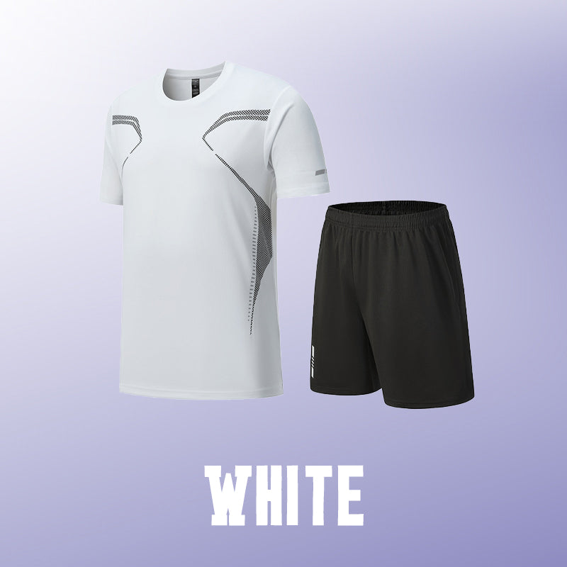 🎁Sommer Hot Sale 50% OFF☀️💦Sport-Set für Herren mit T-Shirt & Shorts – atmungsaktiv & schnelltrocknend