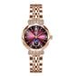 📢📢50 % RABATT !! ⏰Modische Damenuhr mit synthetischem Diamant und Mond, Sternmuster