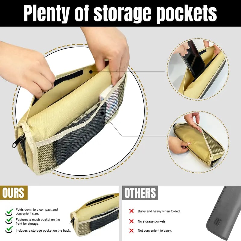 😍 50% Rabatt ULTRALEICHTER KLAPPHOCKER! 💎 Trägt 120kg & Passt in jeden Rucksack: Der perfekte Begleiter für Camping & Angeln