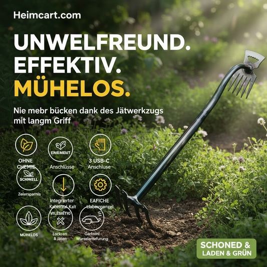 Heimcart Unkrautentfernungsgerät - 5 Klauen