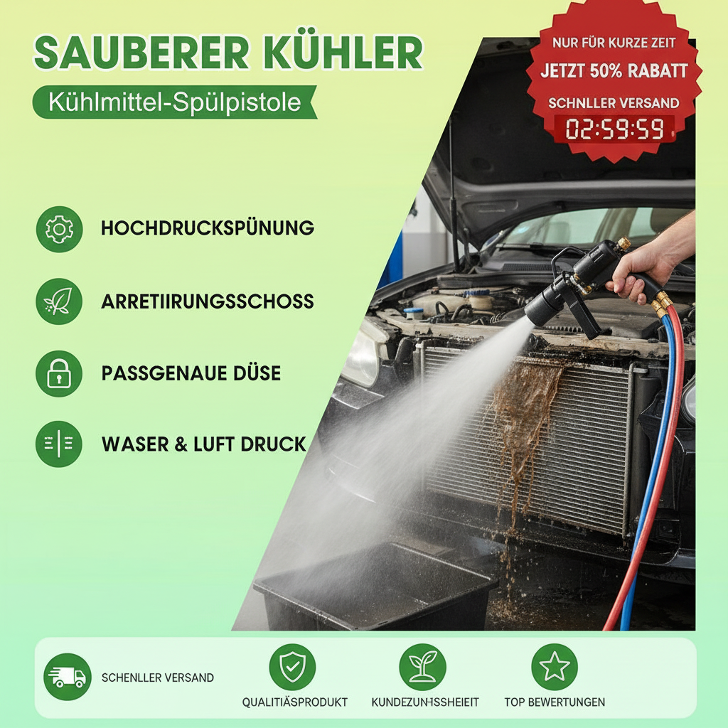 Kühlmittel-Spülpistole Promo