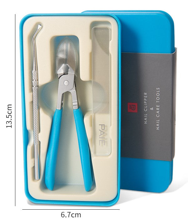 💅 JETZT 50 % RABATT! ✨ Spritzschutz-Nagelknipser-Set mit 25°-Schrägklinge, 3-teilig – Präziser Schnitt, komfortabler Griff & sicherer Spritzschutz ✂️