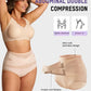 🌸Letzter Tag – 1 kaufen, 2 Packungen gratis!✨ Plus-Size High-Waist Cross Tummy Control Slips