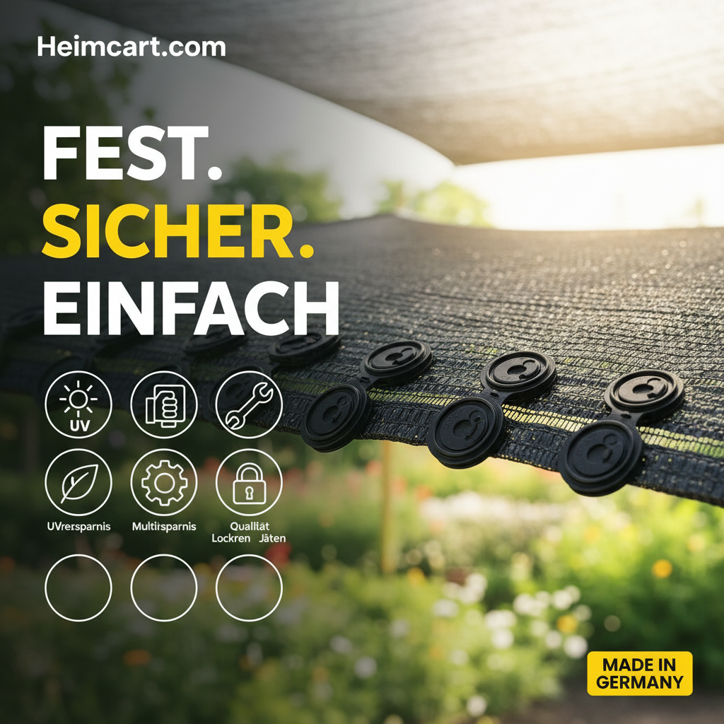 Schattentuch Clips Werbung