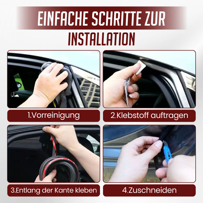 🚗45% Rabatt 🧷Staubdichtes Gummidichtband zur Lärmminderung für Auto-7