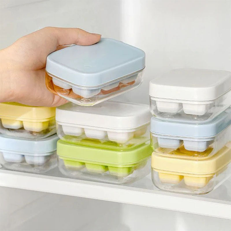 🧊Limitiertes 50 % Rabatt⏰ Mini-Eiswürfelform 6er – Lebensmittelecht, Leicht zu Lösen ✨