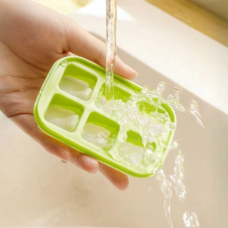 🧊Limitiertes 50 % Rabatt⏰ Mini-Eiswürfelform 6er – Lebensmittelecht, Leicht zu Lösen ✨
