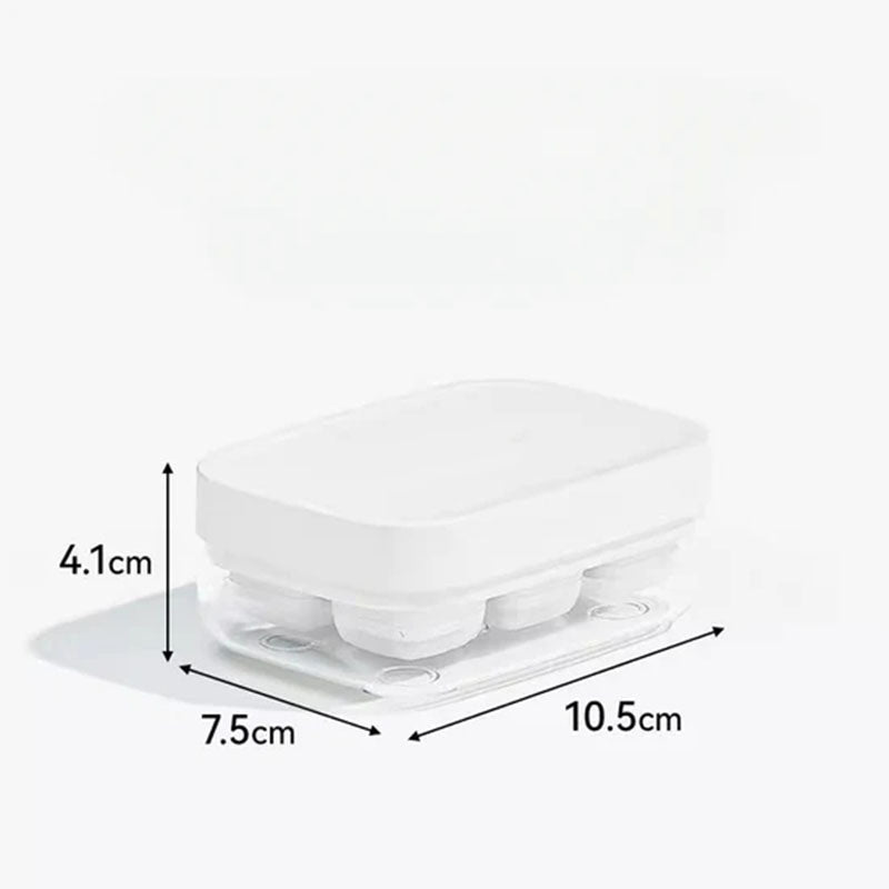 🧊Limitiertes 50 % Rabatt⏰ Mini-Eiswürfelform 6er – Lebensmittelecht, Leicht zu Lösen ✨