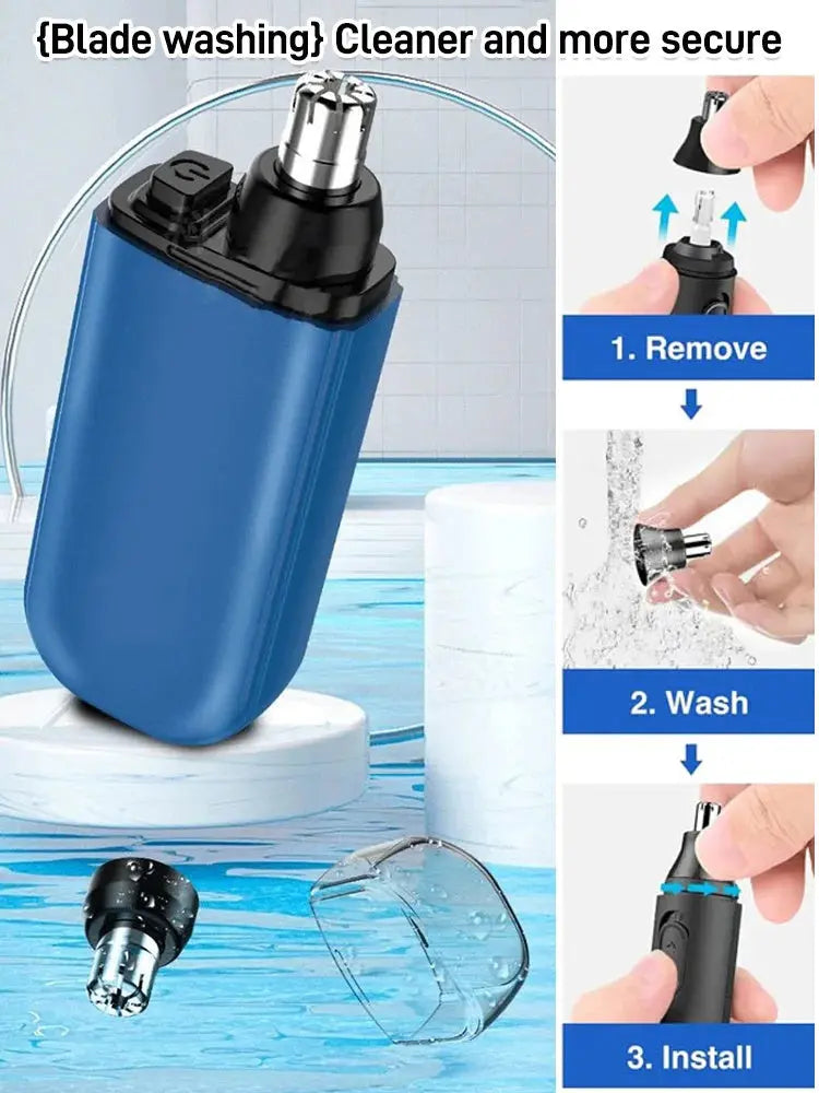 ⏳Zeitlich begrenzter Rabatt 💥- 50%🔥 Ideales Geschenk -Elektrischer Nasenhaartrimmer