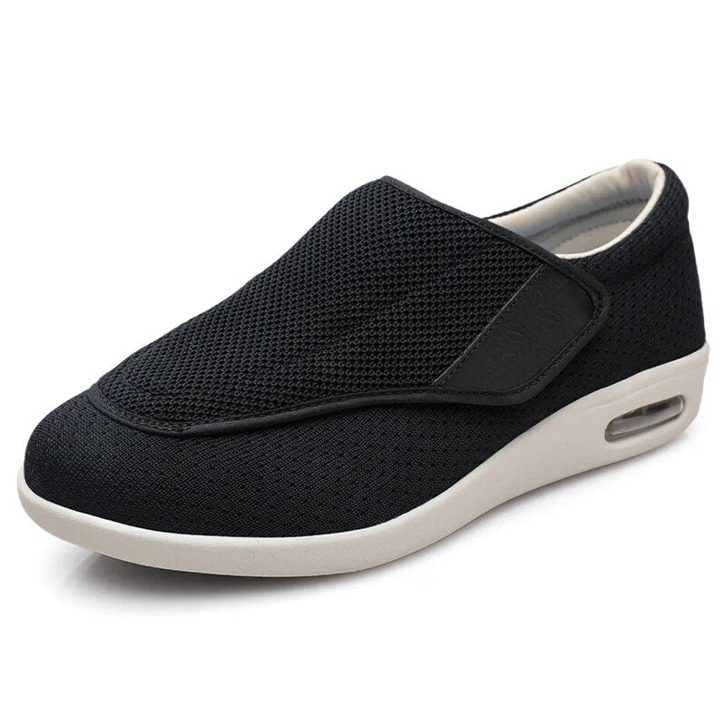 👟 Weite Komfortschuhe ✨ Offener Verbandsschuh für geschwollene Füße & empfindliche Haut, ideal für Senioren & Diabetiker