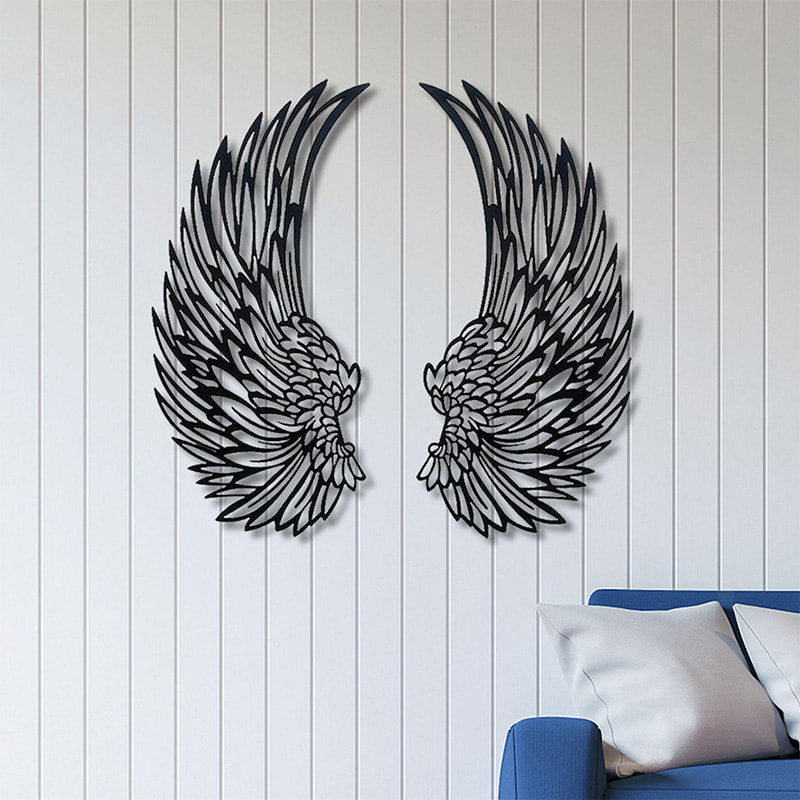 🕊️ 50% RABATT! 💡 Wandkunst aus Metall mit Engelsflügeln & LED-Beleuchtung – Dekoratives Lichtobjekt für Wohnzimmer oder Flur – Warmes Licht, edles Design – verleiht jedem Raum eine himmlische Atmosphäre ✨