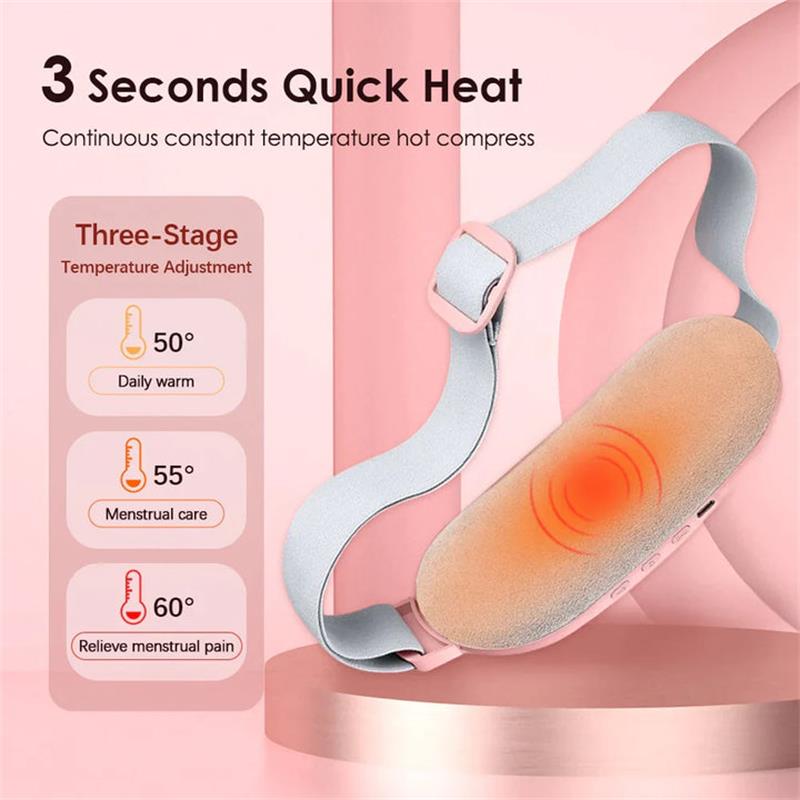 💖 50% RABATT! ⚡ Menstruations-Massagegürtel – Wärme, Vibration & diskret ✨