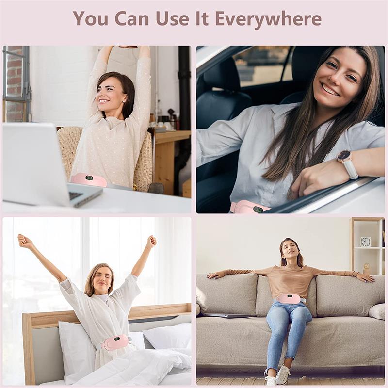 💖 50% RABATT! ⚡ Menstruations-Massagegürtel – Wärme, Vibration & diskret ✨