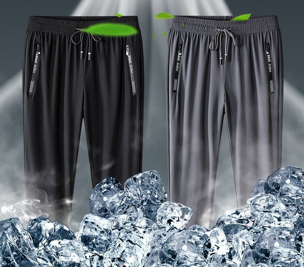 👖 50 % Rabatt! 🏃 Leichte Sporthose aus Ice-Silk – atmungsaktiv, kühl und perfekt für den Alltag☀️