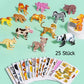 🧩 KAUFE 2, ERHALTE 3! ✨ 3D-Cartoon-Puzzle – 57 Teile mit Leuchtfarben, Fördert Kreativität & Räumliches Denken Bei Kindern Ab 4 Jahren 🎨