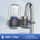 ⏳Begrenzte Zeit 50% Rabatt💧Faucet Water Purifier mit Adaptern