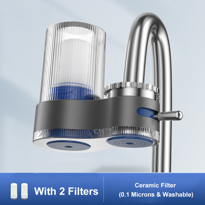 ⏳Begrenzte Zeit 50% Rabatt💧Faucet Water Purifier mit Adaptern