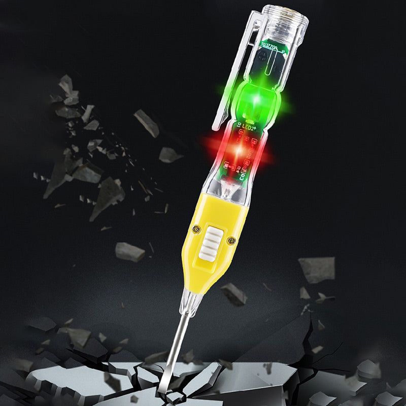 3-in-1 Magnetischer Phasenprüfer-Schraubenzieher mit Taschenlampe-7