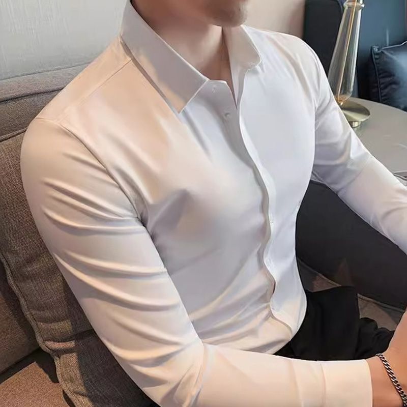 👔Bügelfreies Businesshemd mit hohem Stretchanteil für Herren✨Kaufen Sie 2 und erhalten Sie kostenlosen Versand