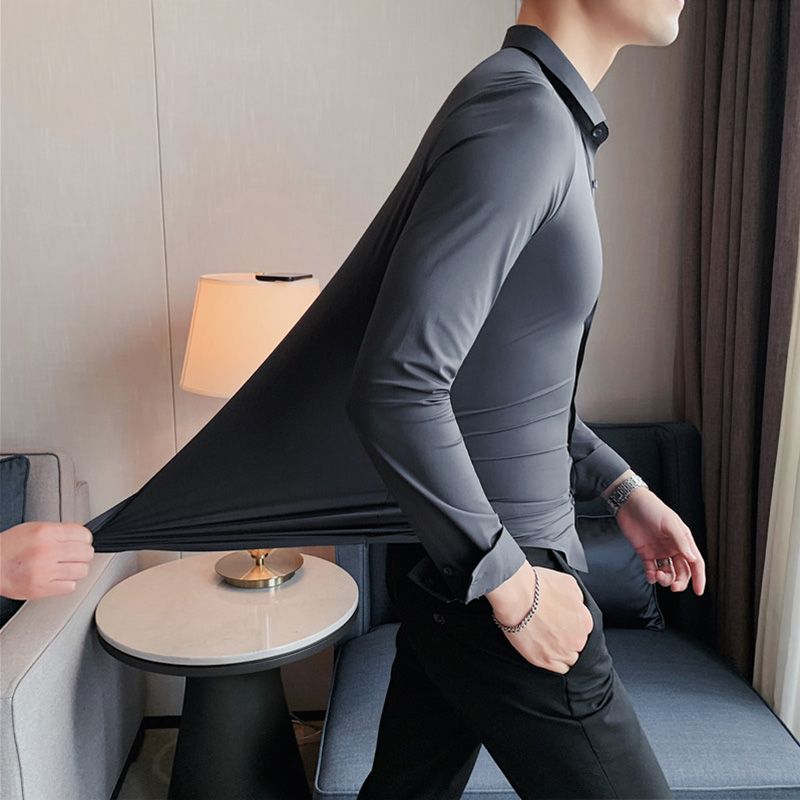 👔Bügelfreies Businesshemd mit hohem Stretchanteil für Herren✨Kaufen Sie 2 und erhalten Sie kostenlosen Versand
