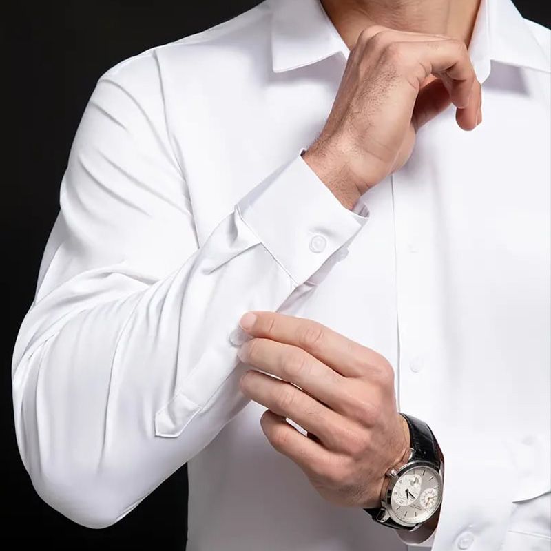 👔Bügelfreies Businesshemd mit hohem Stretchanteil für Herren✨Kaufen Sie 2 und erhalten Sie kostenlosen Versand