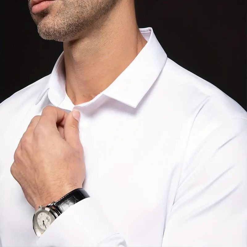 👔Bügelfreies Businesshemd mit hohem Stretchanteil für Herren✨Kaufen Sie 2 und erhalten Sie kostenlosen Versand