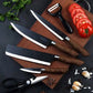 🔪📢 50% RABATT! Deutsches Profi-Kochmesserset – 6-teiliges Set aus rostfreiem Edelstahl ✨