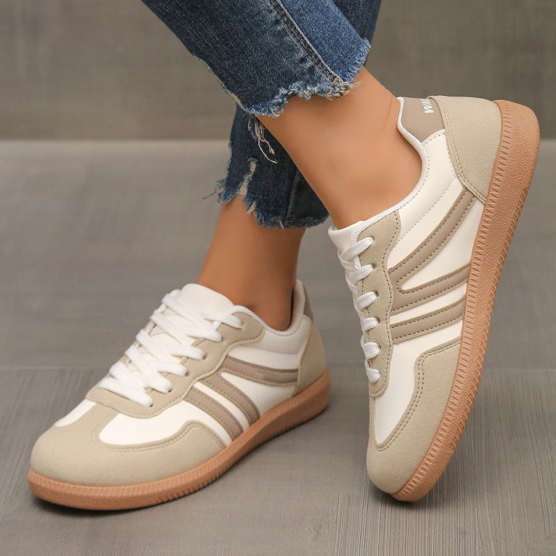 🏆Blitzangebot⚡Über 5K+ verkauft!💥!Damen Stylische Runde Zehen Rutschfeste Freizeitschuhe